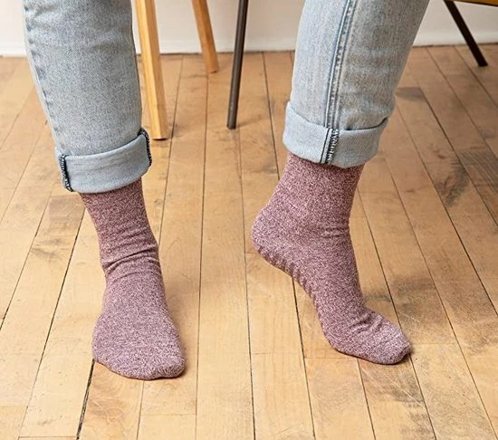 Korting ⭐ Malinsi Sokken Antislip 3-Pack - 3 Paar Lichte Kleuren Maat 42-46 - Huissokken Dames En Heren Anti Slip ⌛ 6 Korting ⭐ Malinsi Sokken Antislip 3-Pack - 3 Paar Lichte Kleuren Maat 42-46 - Huissokken Dames En Heren Anti Slip ⌛ - Afbeelding 4