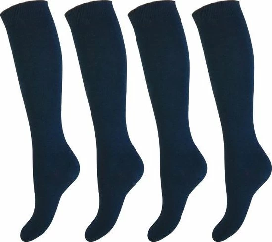 Uitgang ✔️ Koelmax Dames Kniekousen - Marine - 4 Paar - Maat 36-42 ✨ 3 Uitgang ✔️ Koelmax Dames Kniekousen - Marine - 4 Paar - Maat 36-42 ✨