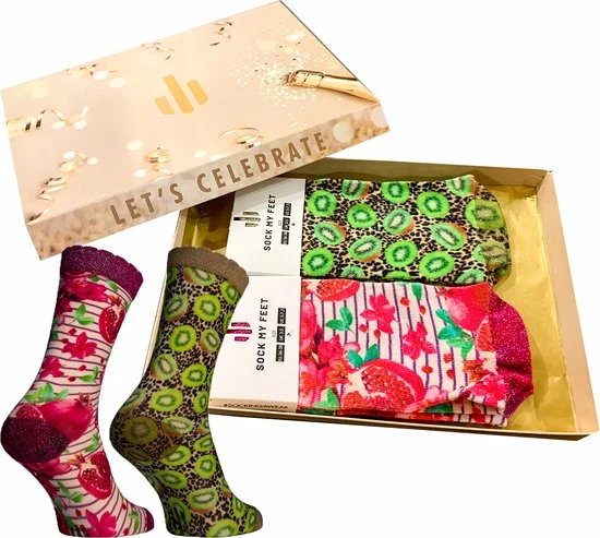 Hete verkoop β Sock My Feet - Grappige Sokken Dames - 2pack - Maat 39-42 - Moederdag Cadeautje - Sokken Giftbox - Funny 𧦠Socks - Vrolijke Sokken - Kiwi Print - Cadeau Dames - Gekke Sokken - Grappige Cadeaus - 𧦠Socks First. π 3 Hete verkoop β Sock My Feet - Grappige Sokken Dames - 2pack - Maat 39-42 - Moederdag Cadeautje - Sokken Giftbox - Funny 𧦠Socks - Vrolijke Sokken - Kiwi Print - Cadeau Dames - Gekke Sokken - Grappige Cadeaus - 𧦠Socks First. π