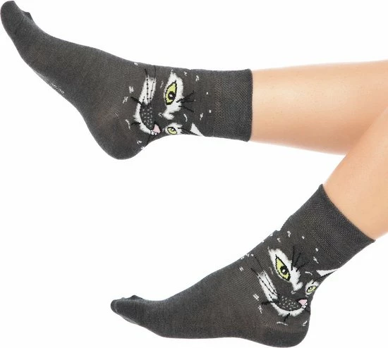 Beste deal 🌟 Merkloos Shiva Mode Katten Huisdier Sokken Giftbox | 4 Pack | Maat 36-40 | Vrolijke Ontwerp | Naadloos | Gift - Cadeau 🎉 8 Beste deal 🌟 Merkloos Shiva Mode Katten Huisdier Sokken Giftbox | 4 Pack | Maat 36-40 | Vrolijke Ontwerp | Naadloos | Gift - Cadeau 🎉 - Afbeelding 6