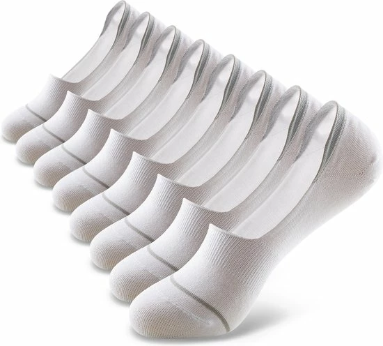 Goedkoop π Onzichtbare Sokken Met Verstevigende Zool - Wit - 8 Pack - Monfoot π 3 Goedkoop π Onzichtbare Sokken Met Verstevigende Zool - Wit - 8 Pack - Monfoot π