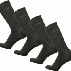 Beenmode Winkel 17 Gloednieuw 🤩 Bamboe Sokken | Anti-zweet Sokken | Naadloze Sokken | 4 Paar - Antraciet | Maat: 43-45 | Merk: Bamboosa 😀