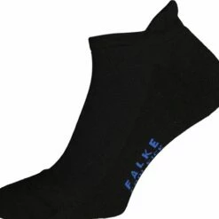 Promo 😉 FALKE Cool Kick 👟 Sneaker 👟 Sneakersokken Versterkte 👟 Sneaker Sokken Heren Dames Zonder Motief Met Pluche Zool En Hielband Ademend Sneldrogend Zwart Unisex Sokken - Maat 46-48 🎁 -Beenmode Winkel 550x506