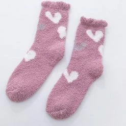 Promo 😀 GrandSock Fluffy Sokken Dames - 3 Paar - Box - Huissokken - Dikke Sokken - Winter Sokken - Roze - Paars - Blauw - Wit - Grijs - 36-40 - Mix / Random / Surprise ✔️ -Beenmode Winkel 550x507 1