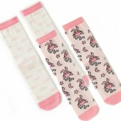 Nieuw 😍 BiggDesign Milk & Moo Damessokken - 4 Paar - Katoen 😍 -Beenmode Winkel 550x511 2