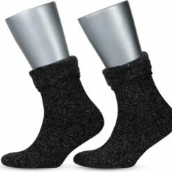 Korting 😍 GoWith - Wollen Sokken - Noorse Sokken - 1 Paar - Warme Sokken - Huis Sokken - Winter Sokken - Heren Sokken - Sokken Dames - Harige Sokken - Kleur Antraciet - Maat 39-42 🔥 -Beenmode Winkel 550x517 4