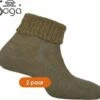 Beste Verkoop 🌟 2-Pack Eureka Zachte Merino Wollen Sokken S9 - Unisex - Beige - Maat 39-42 🎁 -Beenmode Winkel 550x518 1