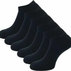 Beste recensies van ๐ 6 Paar Badstof ๐ Sneakersokken - SQOTTON - Zwart - Maat 47-50 ๐