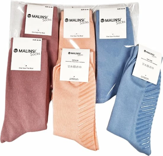 Korting ⭐ Malinsi Sokken Antislip 3-Pack - 3 Paar Lichte Kleuren Maat 42-46 - Huissokken Dames En Heren Anti Slip ⌛ 7 Korting ⭐ Malinsi Sokken Antislip 3-Pack - 3 Paar Lichte Kleuren Maat 42-46 - Huissokken Dames En Heren Anti Slip ⌛ - Afbeelding 5