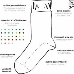 Begroting 🤩 Feet This Sokken Perzisch Blauw - Gekleurde Effen Sokken - Sokken Dames - Sokken Heren - Lange Sokken - Sokken Jongens - Sokken Meiden - Middellang - Maat 43-46 👏 -Beenmode Winkel 550x529 3