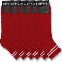 Beste Verkoop π 6 Paar Quarter π Sneakersokken - SQOTTON - Rood-Wit Gestreept - Maat 39-42 βοΈ 7 Beste Verkoop π 6 Paar Quarter π Sneakersokken - SQOTTON - Rood-Wit Gestreept - Maat 39-42 βοΈ -Beenmode Winkel 550x533