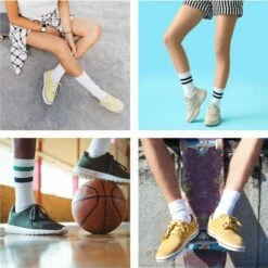 Goedkoop ⌛ Trendy Sportsokken - Zwart - Man - 8 Pack - Monfoot 😀 -Beenmode Winkel 550x549 5