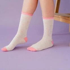 Nieuw 😍 BiggDesign Milk & Moo Damessokken - 4 Paar - Katoen 😍 -Beenmode Winkel 550x550 135