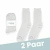 Groothandel ❤️ Bamboo Blends Bamboe Sokken - Silky - Maat 41-44 - 2 Paar - Wit 💯