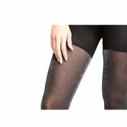 Gloednieuw ✔️ NOMI Bodywear NOMI Shapewear - Corrigerende Panty 90D High Waist Met Zilver Lurex - Zilver - Maat M ✨ -Beenmode Winkel 550x550 158