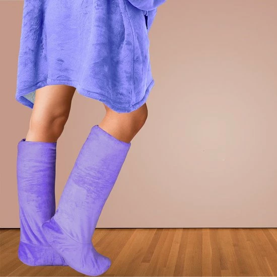 Beste Verkoop 🤩 JAXY Huissokken - Verwarmde Sokken - Sloffen - Anti Slip Sokken - Warme Sokken - Fleece Sokken - Dikke Sokken - Fluffy Sokken - Pantoffels - Slof Sokken - Maat M/L - Paars ✔️ 6 Beste Verkoop 🤩 JAXY Huissokken - Verwarmde Sokken - Sloffen - Anti Slip Sokken - Warme Sokken - Fleece Sokken - Dikke Sokken - Fluffy Sokken - Pantoffels - Slof Sokken - Maat M/L - Paars ✔️ - Afbeelding 4