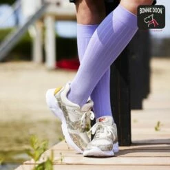 Promo 🎁 Bonnie Doon Bio Rib Kniekousen Dames Groen Maat 36/42 - Klassiek Rib Patroon - Biologisch Katoen - Ultiem Comfort - Rib Knee High - OEKO-TEX - Gladde Naden - Duurzaam Huidvriendelijk Bio Katoen - Bottle Green - BP221414.1 😉 -Beenmode Winkel 550x550 57