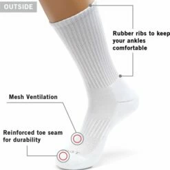 Goedkoop ⌛ Trendy Sportsokken - Zwart - Man - 8 Pack - Monfoot 😀 -Beenmode Winkel 550x569 1