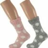 Nieuw π Apollo Roze En Grijze Dames Huissokken Met Stippen 2 Paar - Maat 36-41 - Slofsokken π 1 Nieuw π Apollo Roze En Grijze Dames Huissokken Met Stippen 2 Paar - Maat 36-41 - Slofsokken π -Beenmode Winkel 550x572 3