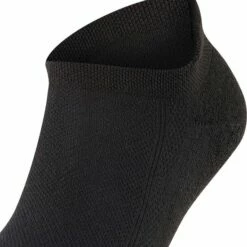 Promo 😉 FALKE Cool Kick 👟 Sneaker 👟 Sneakersokken Versterkte 👟 Sneaker Sokken Heren Dames Zonder Motief Met Pluche Zool En Hielband Ademend Sneldrogend Zwart Unisex Sokken - Maat 46-48 🎁 -Beenmode Winkel 550x574