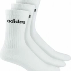 Aanbiedingen 🎉 Adidas Sokken (regular) - Maat 46-48 - Unisex - Wit/zwart 🤩 -Beenmode Winkel 550x593 1