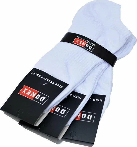 Groothandel π 6 Paar Donex π Sneakersokken - Unisex - Badstof - Wit 43-45 π₯ 4 Groothandel π 6 Paar Donex π Sneakersokken - Unisex - Badstof - Wit 43-45 π₯ - Afbeelding 2