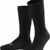 Beste Verkoop 🧨 FALKE Walkie Ergo Ademend Hoge Kwaliteit Verwarmend Thermo Met Elastiek Warme Dikke Trekking Hoog Lang Merinowol Zwart Unisex Sokken - Maat 37-38 🥰