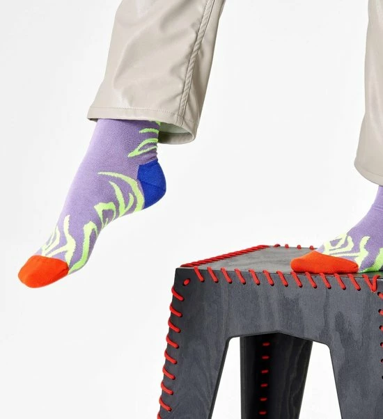 Hete verkoop 𧨠Happy 𧦠Socks - Tiger Rave β 5 Hete verkoop 𧨠Happy 𧦠Socks - Tiger Rave β - Afbeelding 3