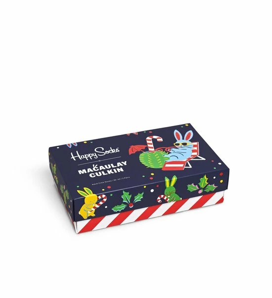 Gloednieuw 🧨 Happy 🧦 Socks Macaulay Culkin Limited Edition Giftbox - Maat 36-40 🧨 4 Gloednieuw 🧨 Happy 🧦 Socks Macaulay Culkin Limited Edition Giftbox - Maat 36-40 🧨 - Afbeelding 2
