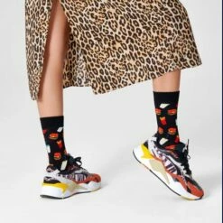 Promo 🛒 Happy 🧦 Socks Sokken Met Print Milkshake Sock - Maat 41-46 🥰 -Beenmode Winkel 550x604 1