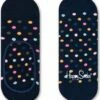 Coupon 🧨 2 Paar , Happy 🧦 Socks Liner 🧦 Socks Mini Dots Donkerblauw, Maat 41/46 🎉 -Beenmode Winkel 550x609