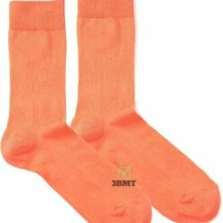 Promo 👍 3 BMT 3BMT Oranje Sokken Dames - Maat 36/41 💯 -Beenmode Winkel 550x622 2