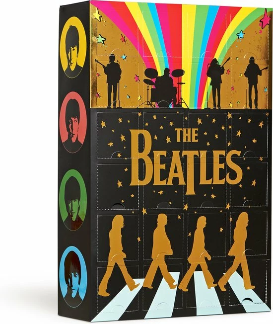 Groothandel ❤️ Happy 🧦 Socks XBEA41-0200 The Beatles Collector’s 24-Pack Gift Set - Maat 36-40 🧨 5 Groothandel ❤️ Happy 🧦 Socks XBEA41-0200 The Beatles Collector’s 24-Pack Gift Set - Maat 36-40 🧨 - Afbeelding 3
