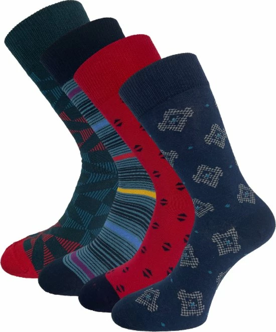 Beste deal ⌛ 4 Paar SQOTTON - Naadloze Sokken - Glens - Maat 41-46 ⌛ 3 Beste deal ⌛ 4 Paar SQOTTON - Naadloze Sokken - Glens - Maat 41-46 ⌛