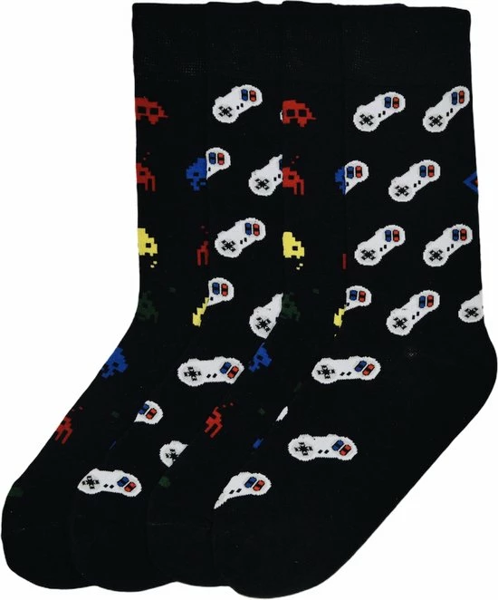 Beste Pirce ✔️ Sock-it Sock It -Gaming 🧦 Socks-controller Sokken-space Invader Sokken- Bundelpak ⭐ 3 Beste Pirce ✔️ Sock-it Sock It -Gaming 🧦 Socks-controller Sokken-space Invader Sokken- Bundelpak ⭐