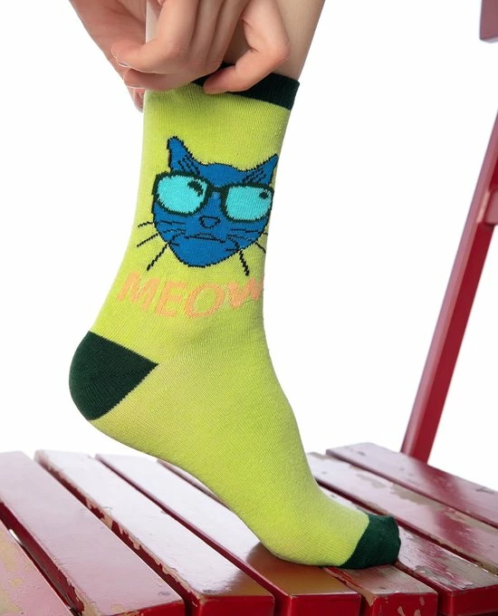 Beste deal 🌟 Merkloos Shiva Mode Katten Huisdier Sokken Giftbox | 4 Pack | Maat 36-40 | Vrolijke Ontwerp | Naadloos | Gift - Cadeau 🎉 13 Beste deal 🌟 Merkloos Shiva Mode Katten Huisdier Sokken Giftbox | 4 Pack | Maat 36-40 | Vrolijke Ontwerp | Naadloos | Gift - Cadeau 🎉 - Afbeelding 11