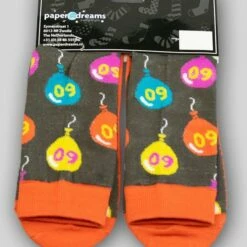 Uitgang 🔔 Paper Dreams Sokken Funny 🧦 Socks 60 Jaar Katoen Taupe One-size 🥰 -Beenmode Winkel 550x686 2