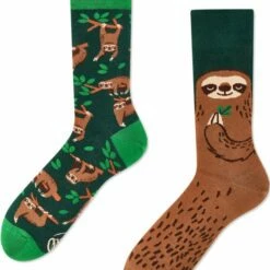 Uitgang 🎁 Many Mornings Unisex Sokken - Sloth Life - Unisex - Maat: 43-46 🧨