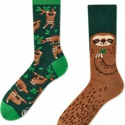 Uitgang 🎁 Many Mornings Unisex Sokken - Sloth Life - Unisex - Maat: 43-46 🧨 -Beenmode Winkel 550x695 3