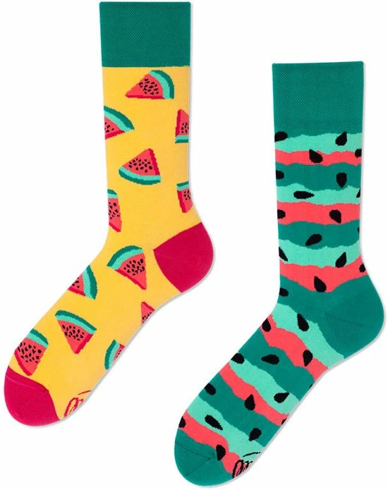 Goedkoop π Many Mornings Sokken - Watermelon Splash - Unisex - Maat: 43-46 𧨠4 Goedkoop π Many Mornings Sokken - Watermelon Splash - Unisex - Maat: 43-46 𧨠- Afbeelding 2