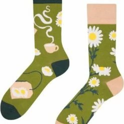 Hete verkoop 🌟 Good Mood Sokken - Kamille Thee - Maat 43-46 🎉