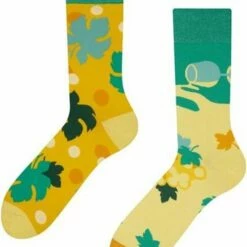 Goedkoopste ⭐ Good Mood Sokken - Wijn - Maat 35-38 👏