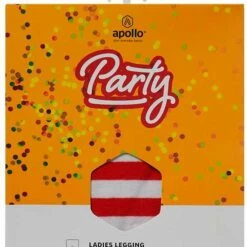 Beste Verkoop 😀 Legging Dames | Stripes | Rood/Wit | Maat XXL | Legging | Feestlegging | Legging Carnaval | Legging Meisje | Leggings | Apollo 🔔 -Beenmode Winkel 550x701 1