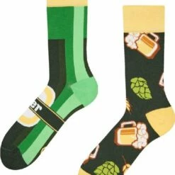 Nieuw 🎉 Good Mood Sokken - Bierflesjes - Maat 39-42 🔥