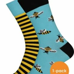 Hete verkoop ⌛ Many Mornings Sokken Bee Beey - Unisex - Maat: 35-38 🎉 -Beenmode Winkel 550x722 2