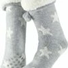 Goedkoopste π Apollo Dames Anti-slip Huissokken/slofsokken Grijs/wit Sterren Maat 36-41 𧨠2 Goedkoopste π Apollo Dames Anti-slip Huissokken/slofsokken Grijs/wit Sterren Maat 36-41 𧨠-Beenmode Winkel 550x723 1