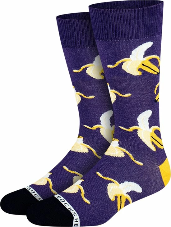 Uitgang π Heroes On 𧦠Socks - Banana Purple - Herensokken - Maat 41-46 β¨ 3 Uitgang π Heroes On 𧦠Socks - Banana Purple - Herensokken - Maat 41-46 β¨