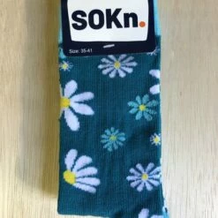 Goedkoop โค๏ธ Merkloos SOKn. Trendy Sokken FLEURIGE BLOEMEN Maat 35-41 (ook Leuk Om Kado Te Geven !) ๐