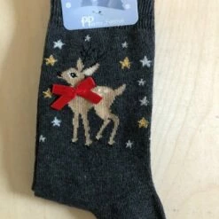 Uitgang 🎁 Pretty Polly Reindeer Dames Kerst Sokje One Size 🎁 -Beenmode Winkel 550x733 42