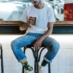 Coupon 🧨 Good Mood Sokken - Bier Café - Maat 39-42 ⌛ -Beenmode Winkel 550x733 55